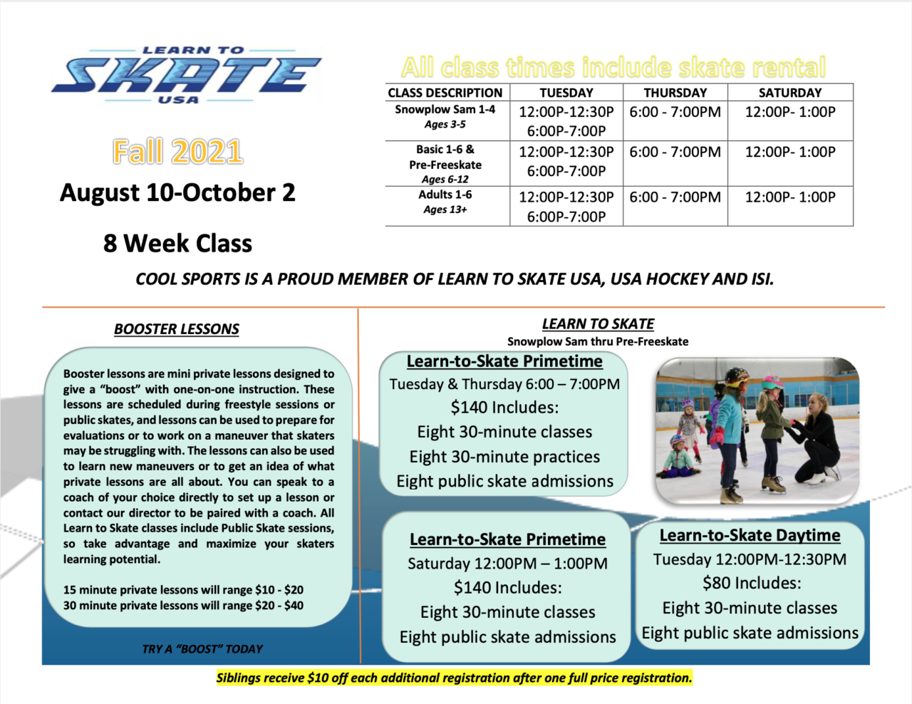 Learn to Skate USA | Cool Sports, Knoxville, TN